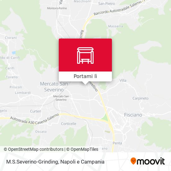 Mappa M.S.Severino-Grinding