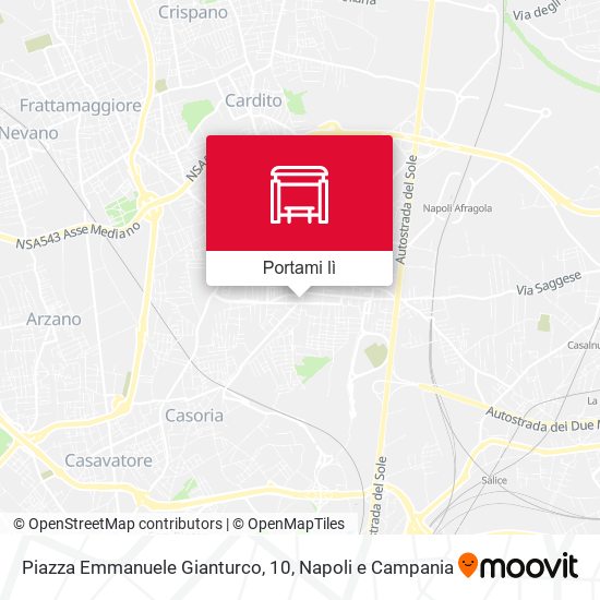 Mappa Piazza Emmanuele Gianturco, 10