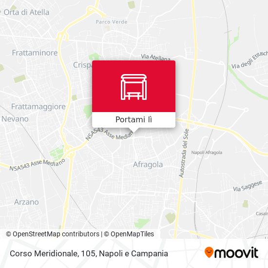 Mappa Corso Meridionale, 105