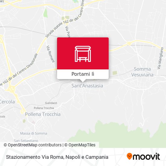 Mappa Stazionamento Via Roma