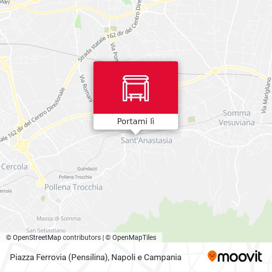 Mappa Piazza Ferrovia (Pensilina)
