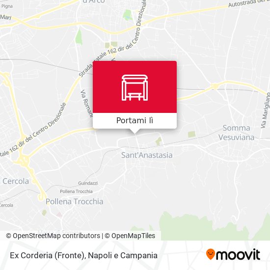Mappa Ex Corderia (Fronte)