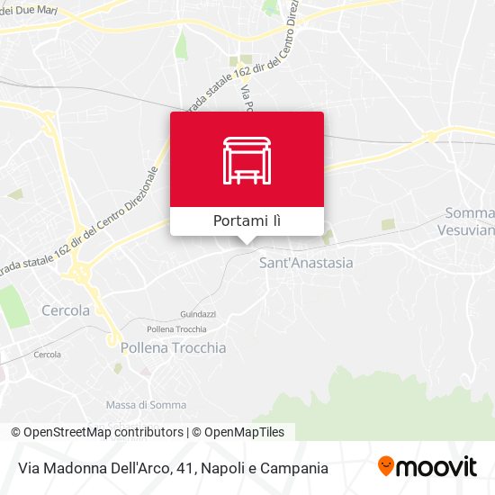 Mappa Via Madonna Dell'Arco, 41