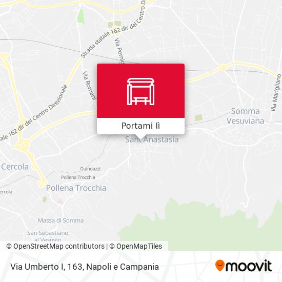 Mappa Via Umberto I, 163