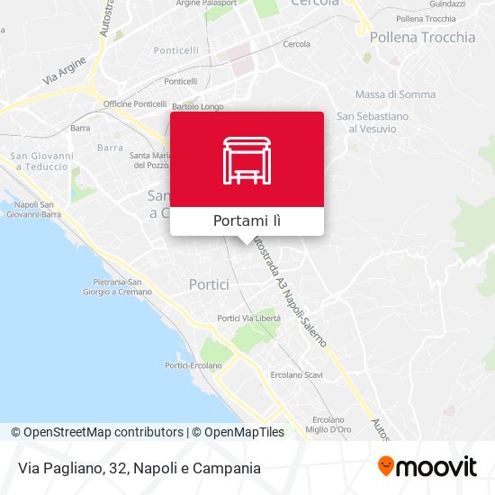 Mappa Via Pagliano, 32