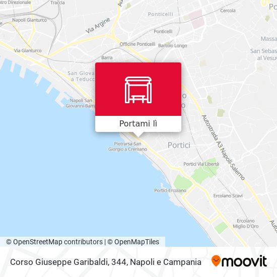 Mappa Corso Giuseppe Garibaldi, 344