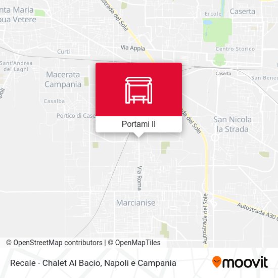 Mappa Recale - Chalet Al Bacio