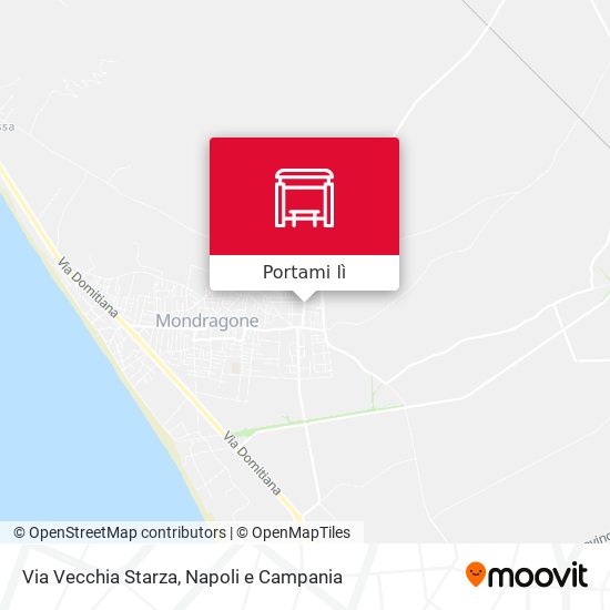 Mappa Via Vecchia Starza