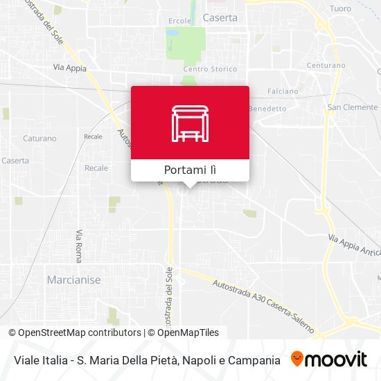 Mappa Viale Italia - S. Maria Della Pietà