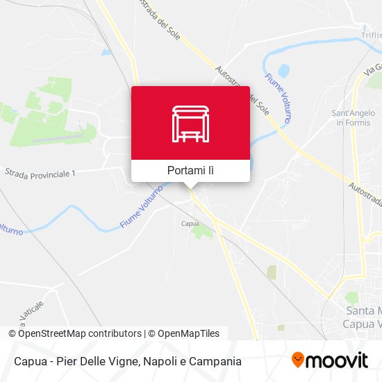 Mappa Capua - Pier Delle Vigne