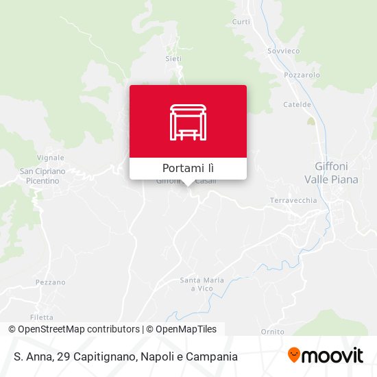 Mappa S. Anna, 29 Capitignano