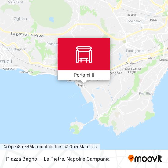 Mappa Piazza Bagnoli - La Pietra
