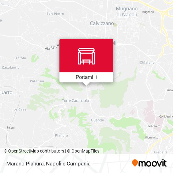 Mappa Marano Pianura