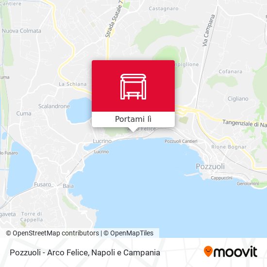 Mappa Pozzuoli - Arco Felice