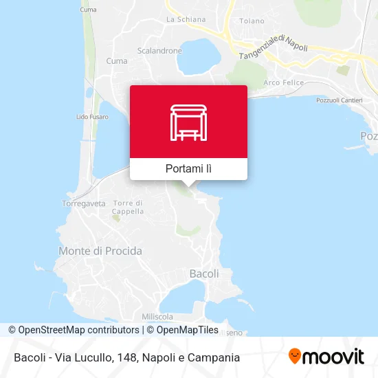 Mappa Bacoli - Via Lucullo, 148