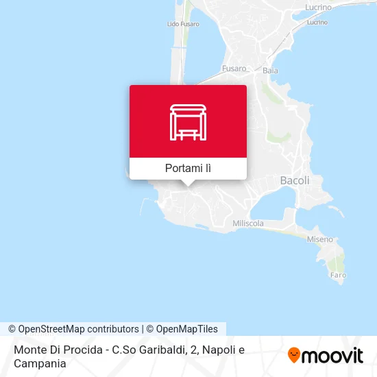 Mappa Monte Di Procida - C.So Garibaldi, 2