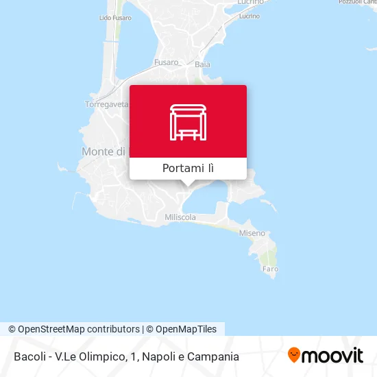 Mappa Bacoli - V.Le Olimpico, 1