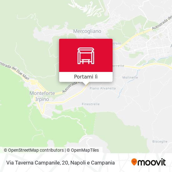 Mappa Via Taverna Campanile, 20