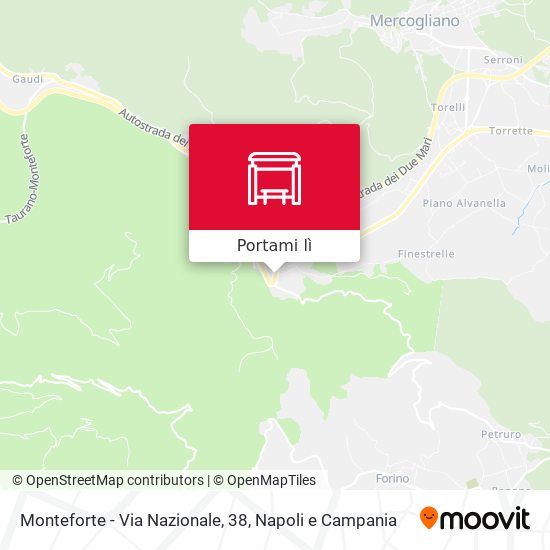 Mappa Monteforte - Via Nazionale, 38