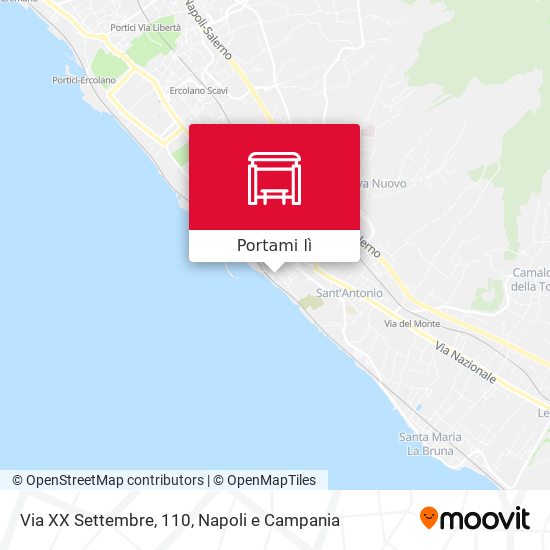 Mappa Via XX Settembre, 110