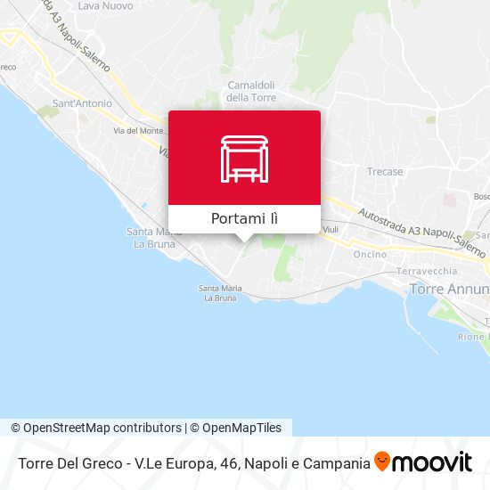 Mappa Torre Del Greco - V.Le Europa, 46