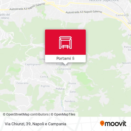 Mappa Via Chiunzi, 39