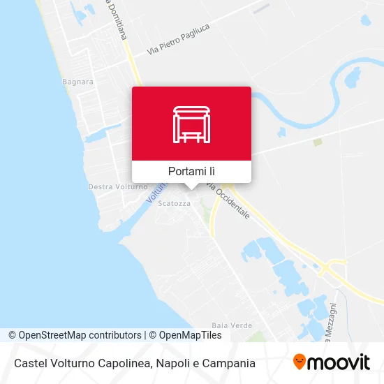 Mappa Castel Volturno Capolinea