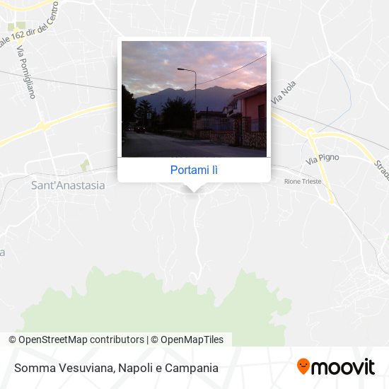 Mappa Somma Vesuviana