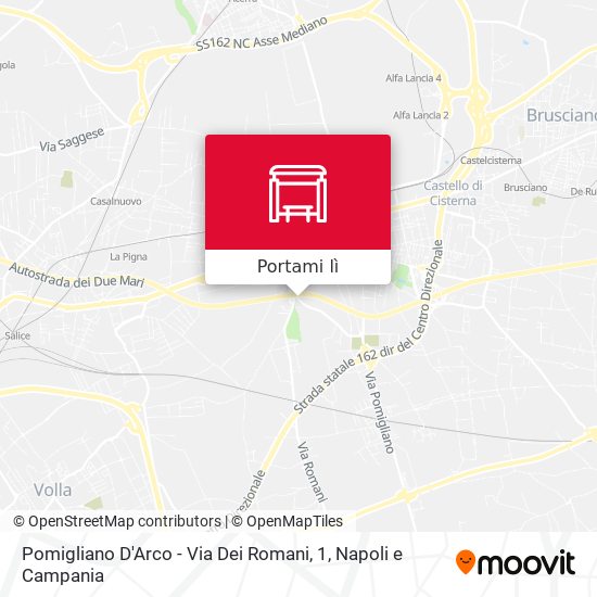 Mappa Pomigliano D'Arco - Via Dei Romani, 1