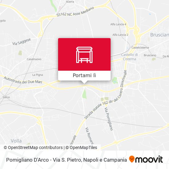 Mappa Pomigliano D'Arco - Via S. Pietro