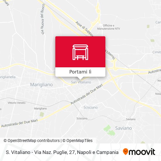 Mappa S. Vitaliano - Via Naz. Puglie, 27