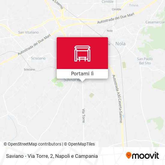 Mappa Saviano - Via Torre, 2