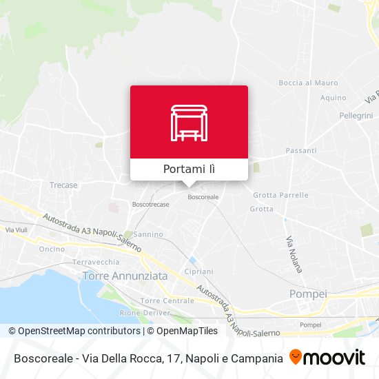 Mappa Boscoreale - Via Della Rocca, 17