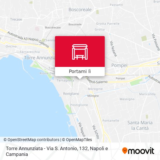 Mappa Torre Annunziata - Via S. Antonio, 132