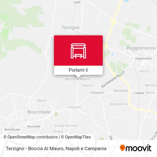 Mappa Terzigno - Boccia Al Mauro