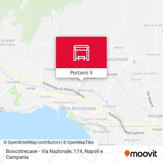Mappa Boscotrecase - Via Nazionale, 174