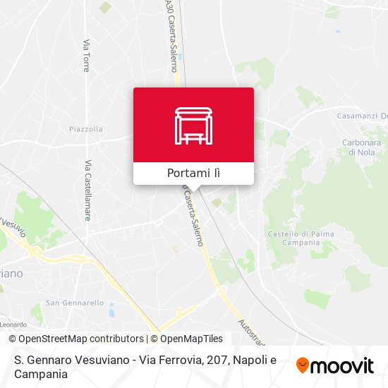 Mappa S. Gennaro Vesuviano - Via Ferrovia, 207