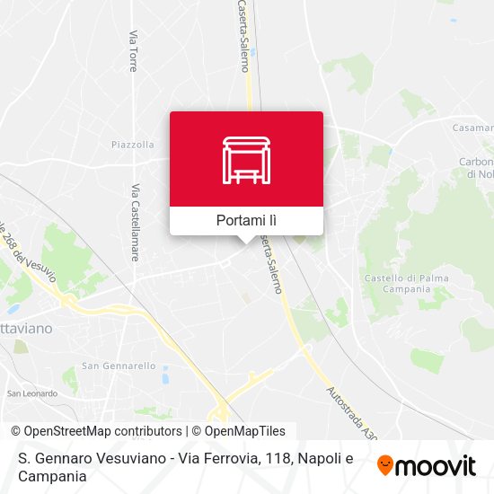 Mappa S. Gennaro Vesuviano - Via Ferrovia, 118