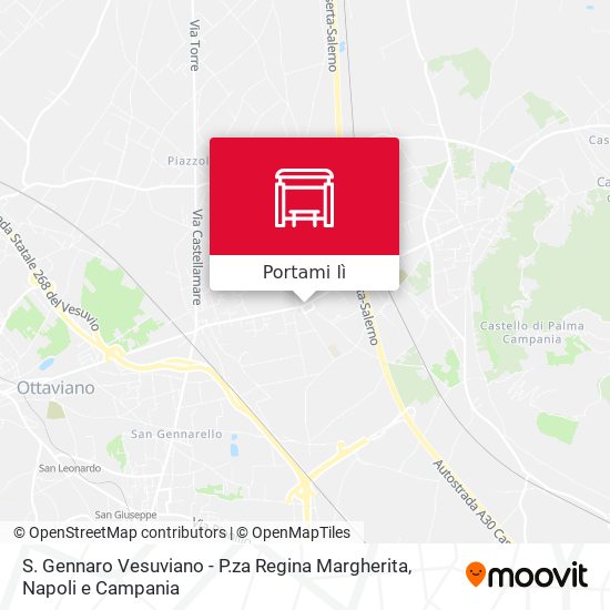 Mappa S. Gennaro Vesuviano - P.za Regina Margherita
