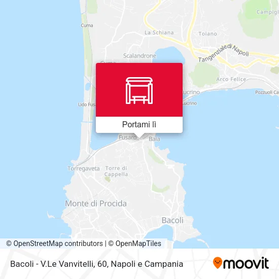 Mappa Bacoli - V.Le Vanvitelli, 60