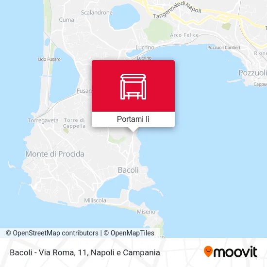 Mappa Bacoli - Via Roma, 11