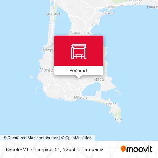 Mappa Bacoli - V.Le Olimpico, 61