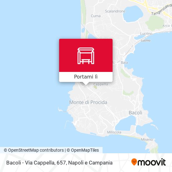 Mappa Bacoli - Via Cappella, 657