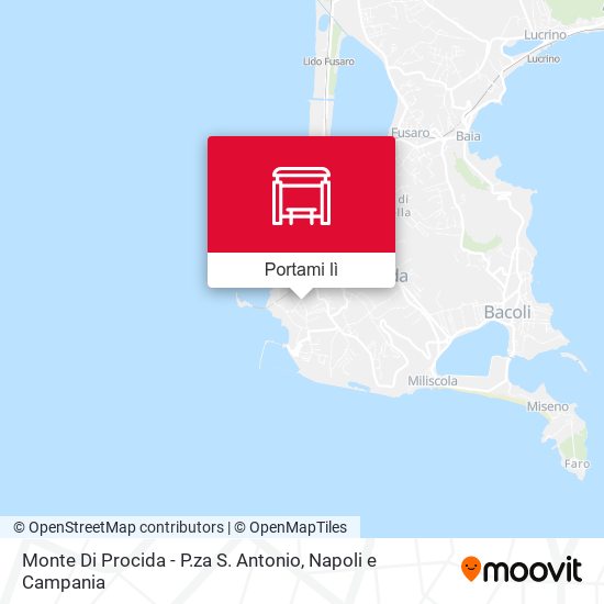 Mappa Monte Di Procida - P.za S. Antonio