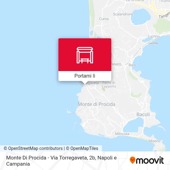 Mappa Monte Di Procida - Via Torregaveta, 2b