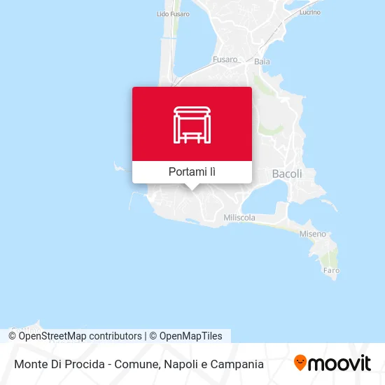 Mappa Monte Di Procida - Comune