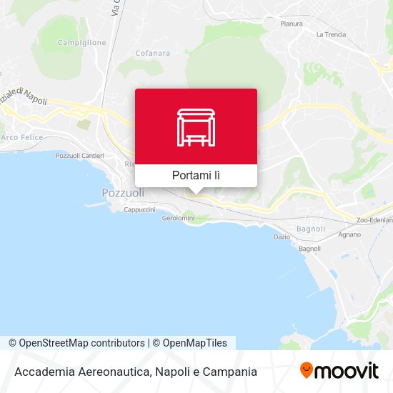 Mappa Accademia Aereonautica