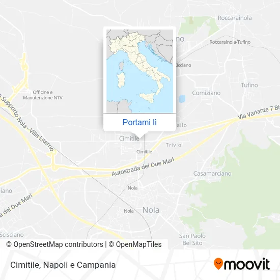 Mappa Cimitile