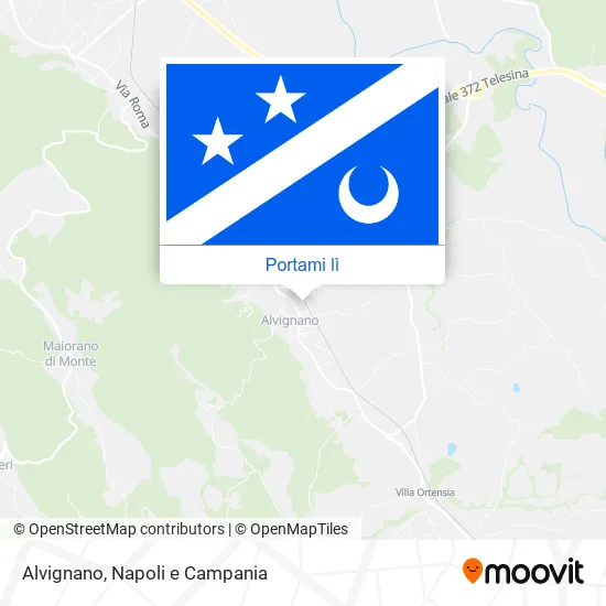 Mappa Alvignano