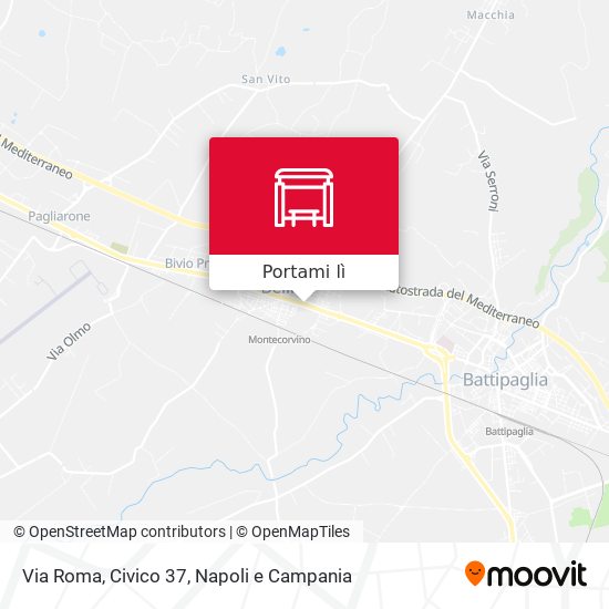 Mappa Via Roma, Civico 37